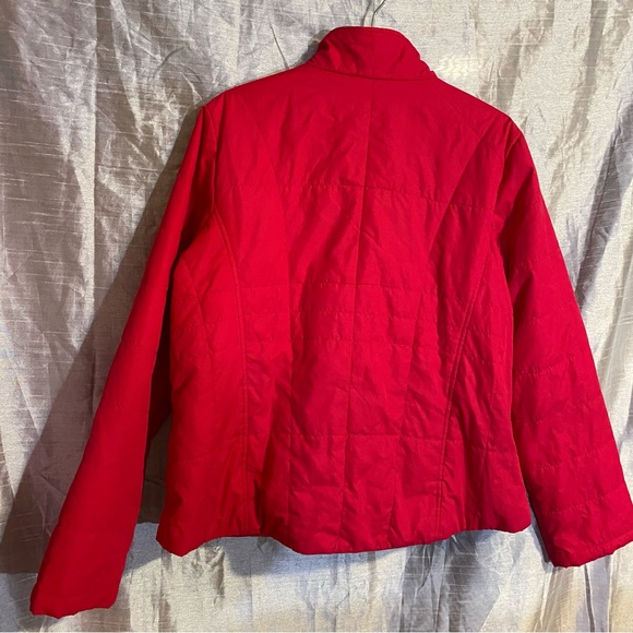 Athletic Works quilted zip jacket GUC size XL, color Moroccan Pink, cozy - Picture 9 of 9